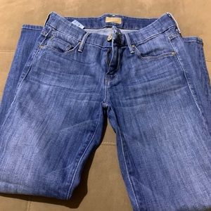 MOTHER denim blue jeans